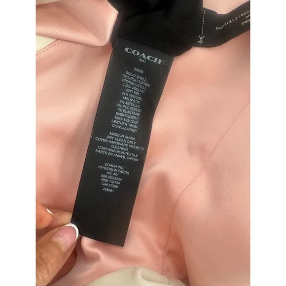 Coach x Keith Haring Reversible Bomber Jacket Pink Satin / Print | Style 30499 - Picture 6 of 11